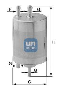 Топливный фильтр UFI 31.841.00