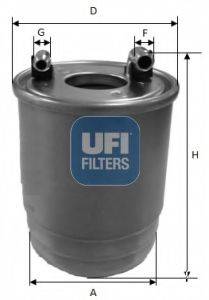 Топливный фильтр UFI 24.112.00