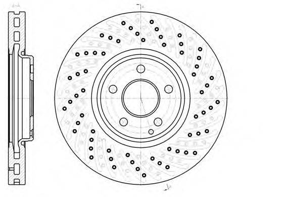 Тормозной диск REMSA 61123.10