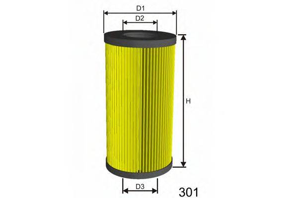 Фильтр масляный MISFAT L102